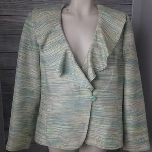 COLDWATER CREEK XL GREEN/PINK/GREY